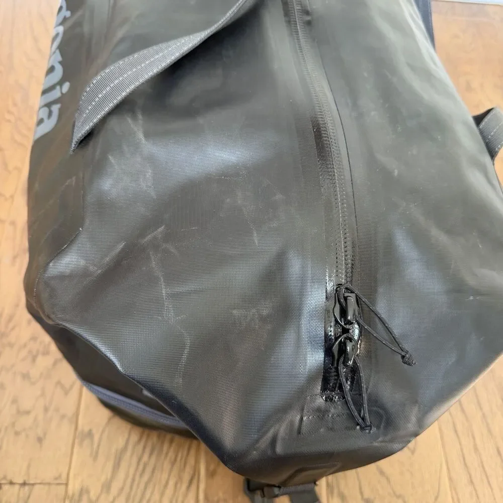 Patagonia Stormfront Wet Dry Duffel Bag 65L Waterproof Black STY49129FA19 Rare*